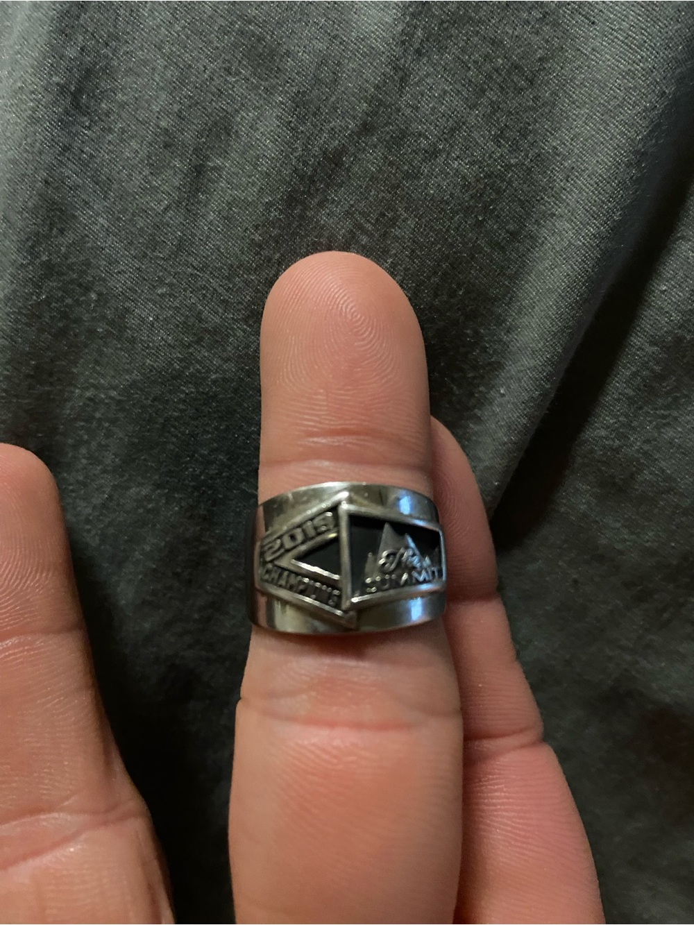 Sterling Silver Summit 2019 Cheerleading ring